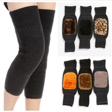 Woolen Blend Thermal Knee Warmers